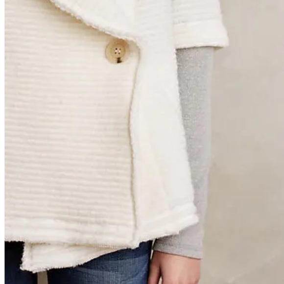 NWT Anthropologie Stylish Wool Blend Cardigan - Picture 3 of 4